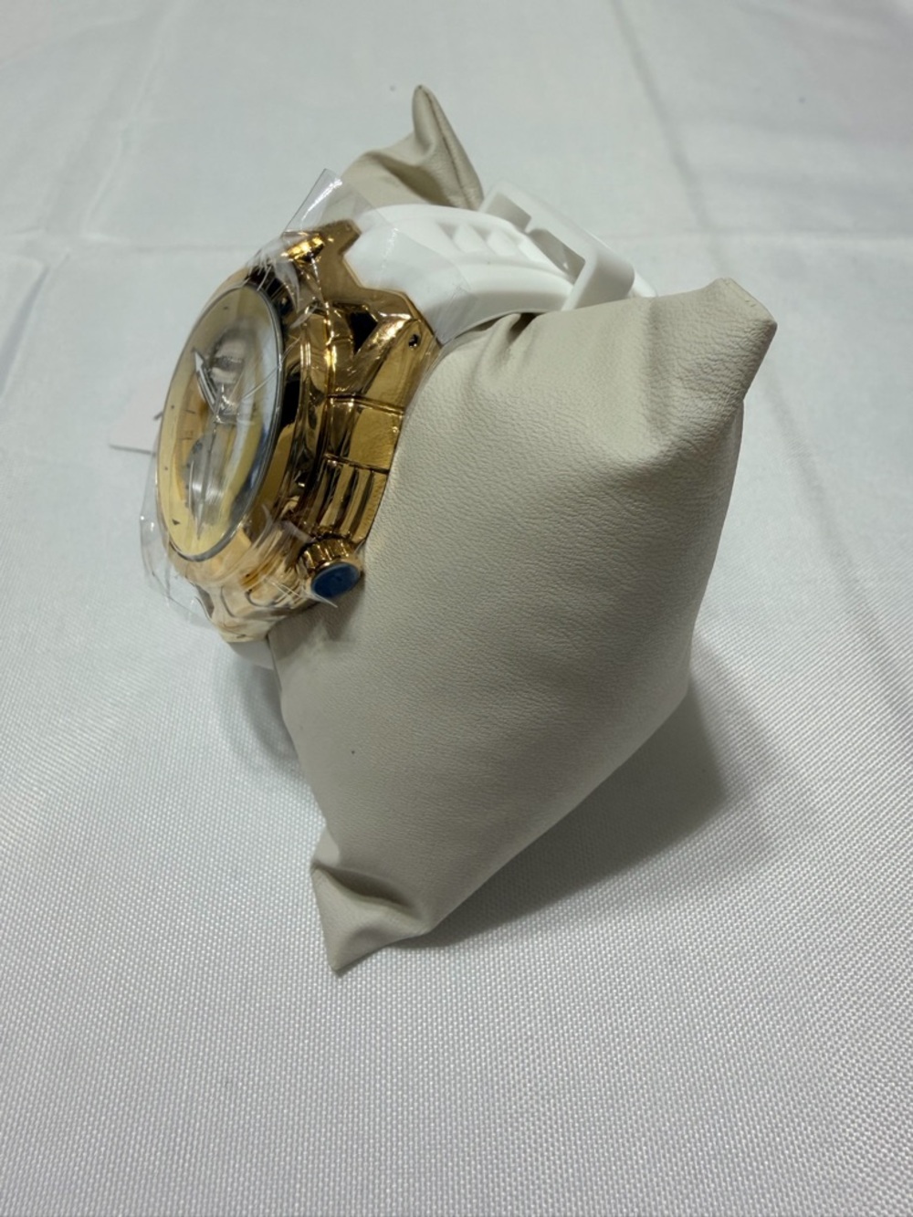 Activa by Invicta Gold-Tone Chronograph Watch with White Strap - Picture 4 of 7
